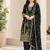 black designer party wear salwar suit