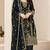 black designer party wear salwar suit