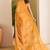 Satin checked print ready to wear saree
