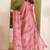 Satin ethnic motifs zari foil ready to wear saree