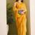 Satin ethnic motifs zari foil ready to wear saree