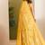 Satin ethnic motifs zari foil ready to wear saree