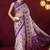 Floral printed art silk ready to wear saree