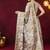 Floral printed art silk ready to wear saree