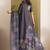 Floral printed silk blend ready to wear saree