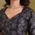 Floral printed silk blend ready to wear saree