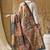 Silk madhubani printed pre-draped saree