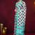 Checked printed satin ready to wear saree
