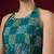 Floral printed satin ready to wear saree