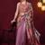 Floral printed satin ready to wear saree