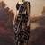 Pure crepe floral printed ari work pre-draped saree