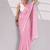 Solid pure chiffon ready to wear saree