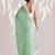 Solid pure chiffon ready to wear saree