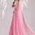 Solid pure chiffon ready to wear saree