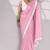 Solid pure chiffon ready to wear saree