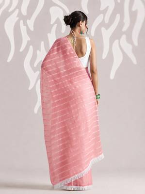 Solid pure chiffon ready to wear saree 3