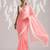 Solid pure chiffon ready to wear saree