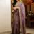 Embellished sequins tissue ready to saree
