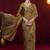 Solid pure chiffon ready to wear saree