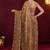 Solid pure chiffon ready to wear saree