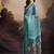 Floral printed silk blend ready to wear saree