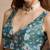 Floral printed silk blend ready to wear saree