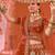 Rust Premium Silk Bridal Lehenga Choli with Double Dupatta, Zardozi & Hand Embroidery