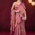 Solid pure chiffon ready to wear  saree