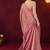 Solid pure chiffon ready to wear  saree