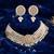Ivory drop bridal necklace and jhumka set