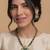 Emerald green bridal jewelry set