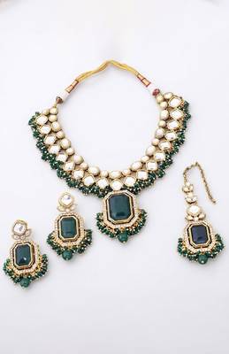 Crystal clear bridal jewelry set 2