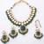 Crystal clear bridal jewelry set