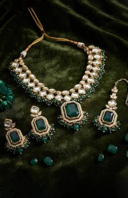 Crystal clear bridal jewelry set 4