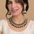 Red bridal jewelry set