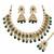 Red bridal jewelry set