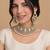 Multi-strand pearl choker and earrings set