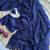 Navy Blue Party Wear Georgette Saree With Sequin Embroidery Work