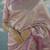 lavender color kanchipuram silk blend zari weaving saree with blouse piece