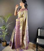 pista color kanjivaram silk blend jacquard zari woven sarees