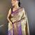 pista color kanjivaram silk blend jacquard zari woven sarees