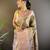 mehendi color kanjivaram silk blend jacquard zari woven sarees