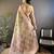 mehendi color kanjivaram silk blend jacquard zari woven sarees