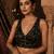 Black embroidered fancydesigner saree blouse