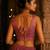 Pink embroidered fancydesigner saree blouse