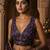 Urple embroidered fancydesigner saree blouse