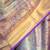 skyblue color kanjivaram silk blend zari woven saree with blouse
