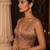Rose goldembroidered fancydesigner saree blouse