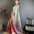skyblue-pink color kanjivaram silk blend zari woven sarees
