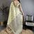 chiku-brown color kanjivaram silk blend zari woven sarees